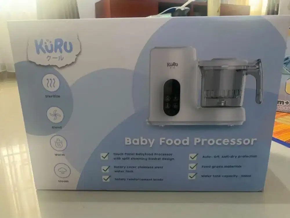 KURU Baby Food PROCESSOR 4in1 BARU SEGEL