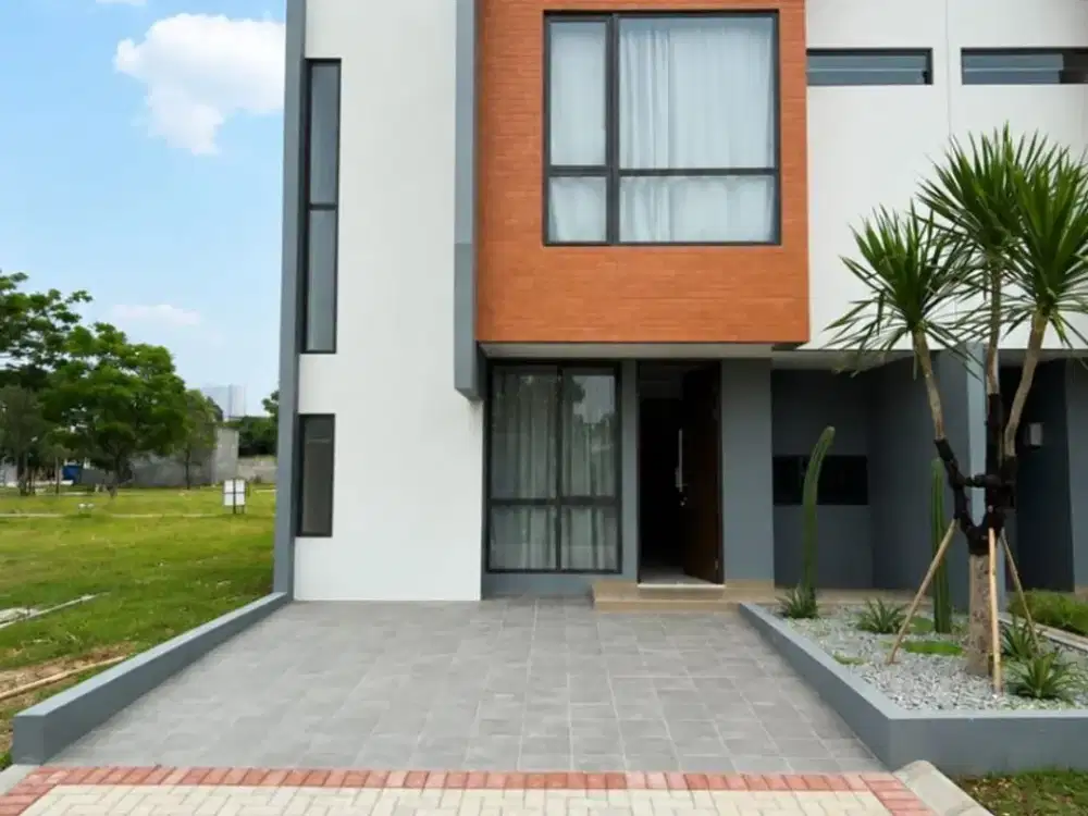 Dijual Rumah Rapih Minimalis Dalam Cluster Hadap Utara Lokasi Strategis Dekat Lotte Mart Bintaro di Kebayoran Bintaro Tangsel Ip 18557