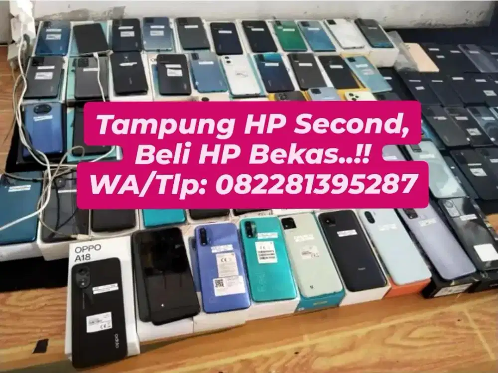 Tampung HP Second, Beli HP Bekas