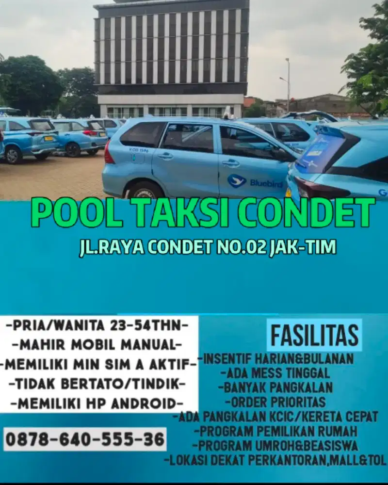 Butuh 100 driver secepatnya