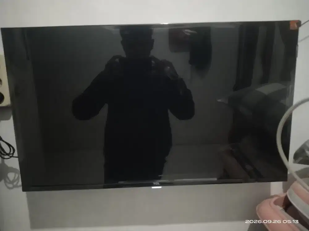 Dijual tv TCL google TV masih garansi Full set