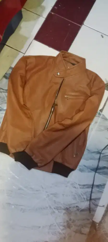 Jaket kulit sintetis sz s