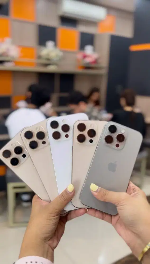 IPHONE 16 PRO & PROMAX SECOND RESMI