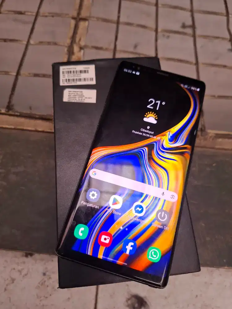 Samsung note 9 6/128
