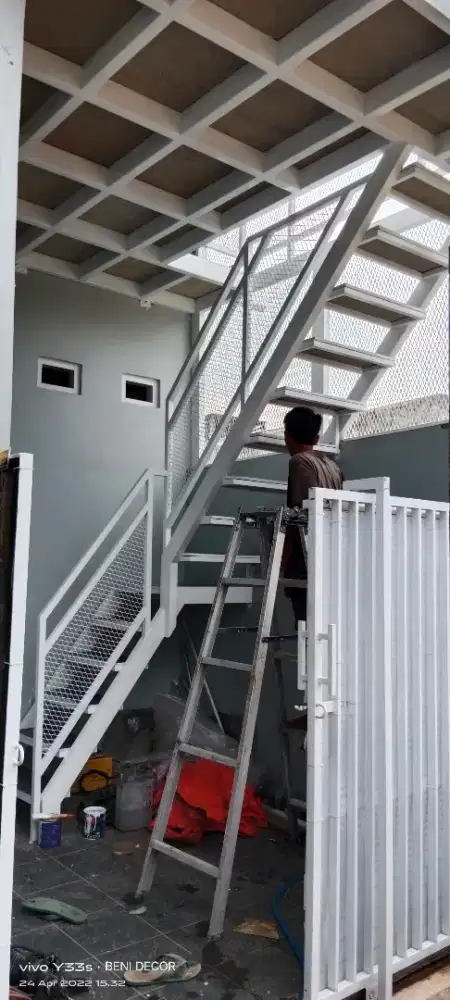 Tangga rebah custom jabodetabek las bekasi