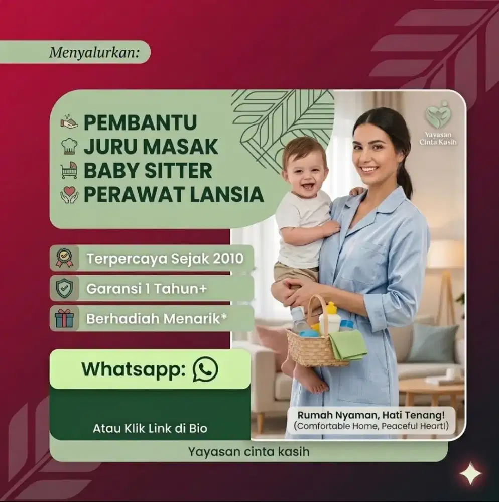 PENYALUR ART, PRT,  BABYSITTER,  PERAWAT LANSIA