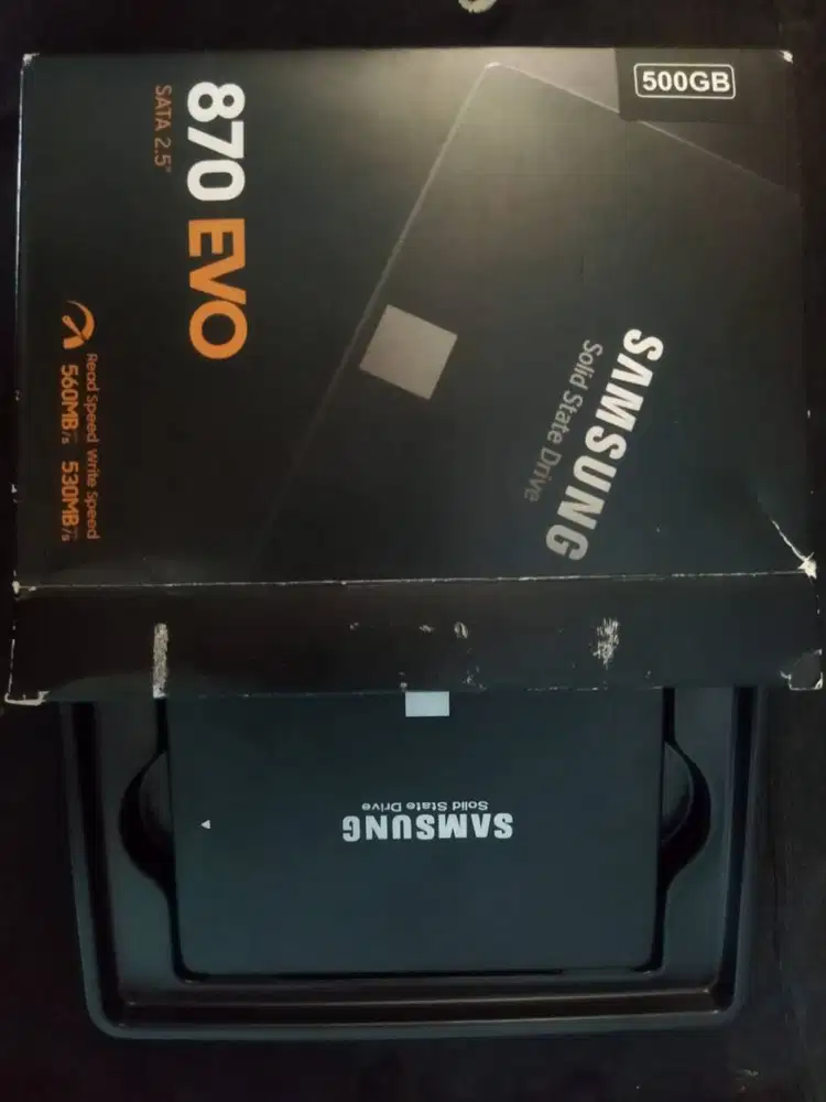 Memori laptop merk samsung 500GB