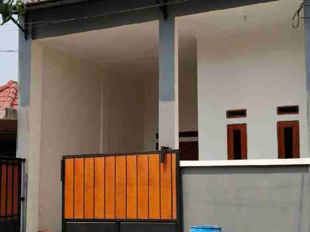 rumah baru siap huji di mutiara gading city bekasi