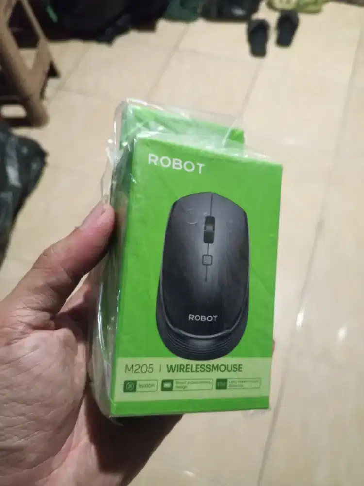 Mouse Wireless Murah Robot