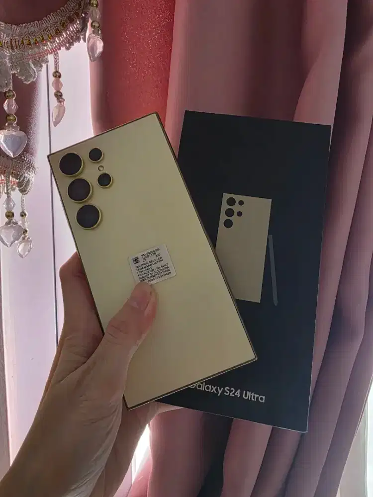 Samsung s24 ultra 1tb SEIN lengkap muluss yellow