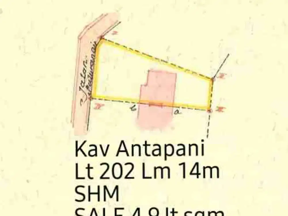 Kavling Pusat Kota Antapani