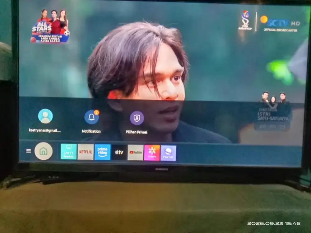 TV led samsung smart