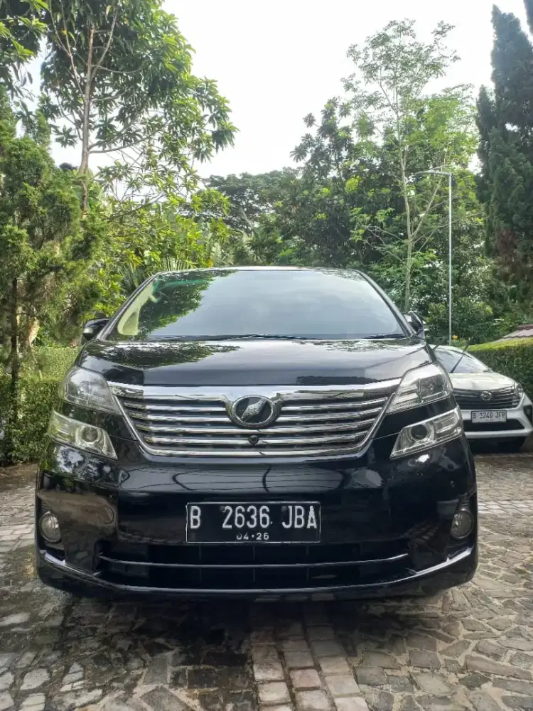 BU DIJUAL CEPAT TOYOTA VELLFIRE 2.4 TAHUN 2011 HARGA NEGO