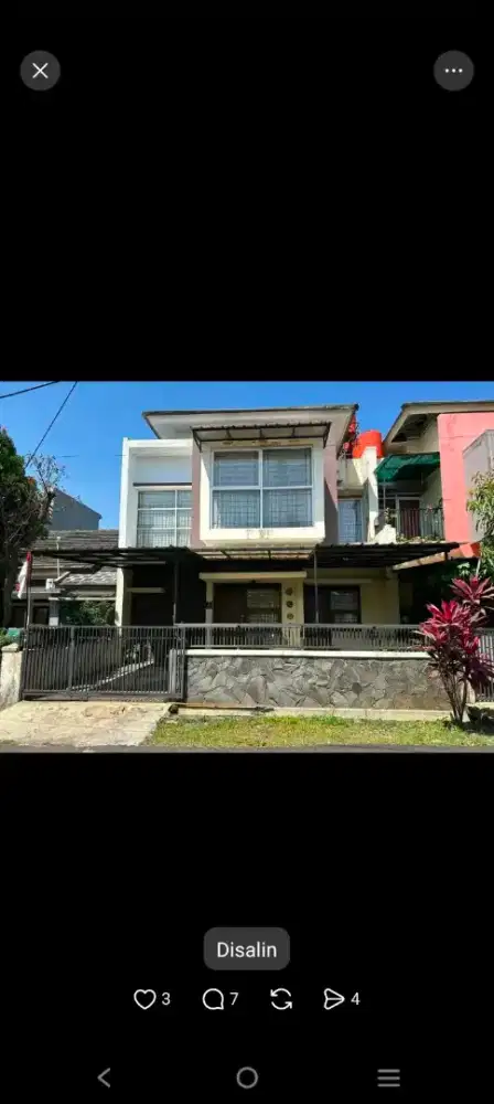 JUAL RUMAH CISARANTEN ARCAMANIK BANDUNG