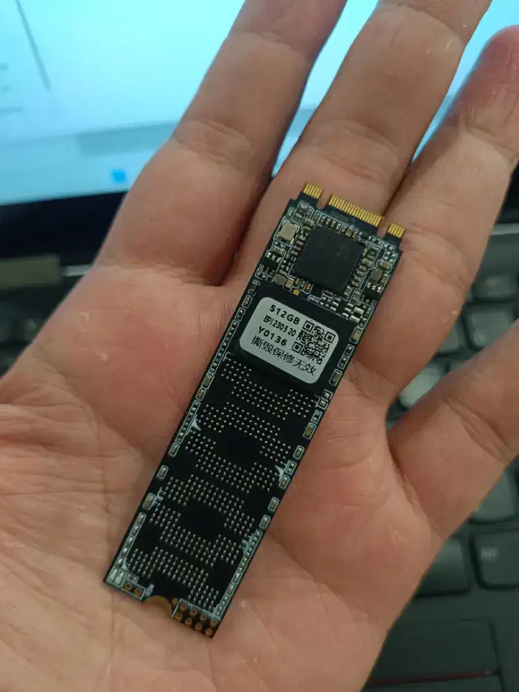 SSD NVME 512 GB 100/100