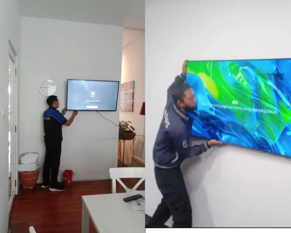 Braket +pasang, atau pasang saja terima rapih bracket breket led tv