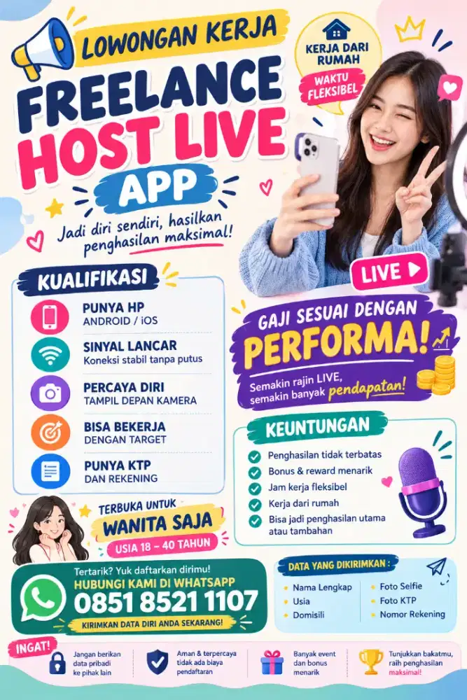 HOST LIVE APP WFH
