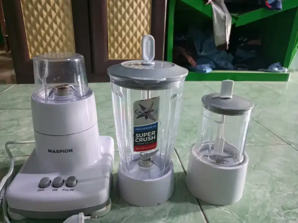 Blender Maspion Super Crush 3in1 Mulus Like New Nego