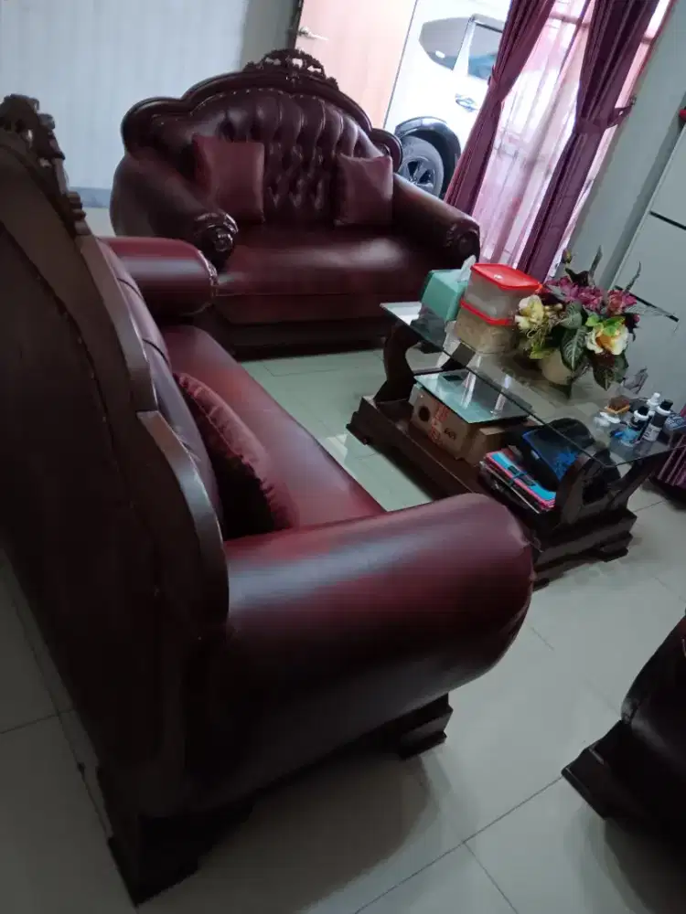 Jual kursi tamu 3in1