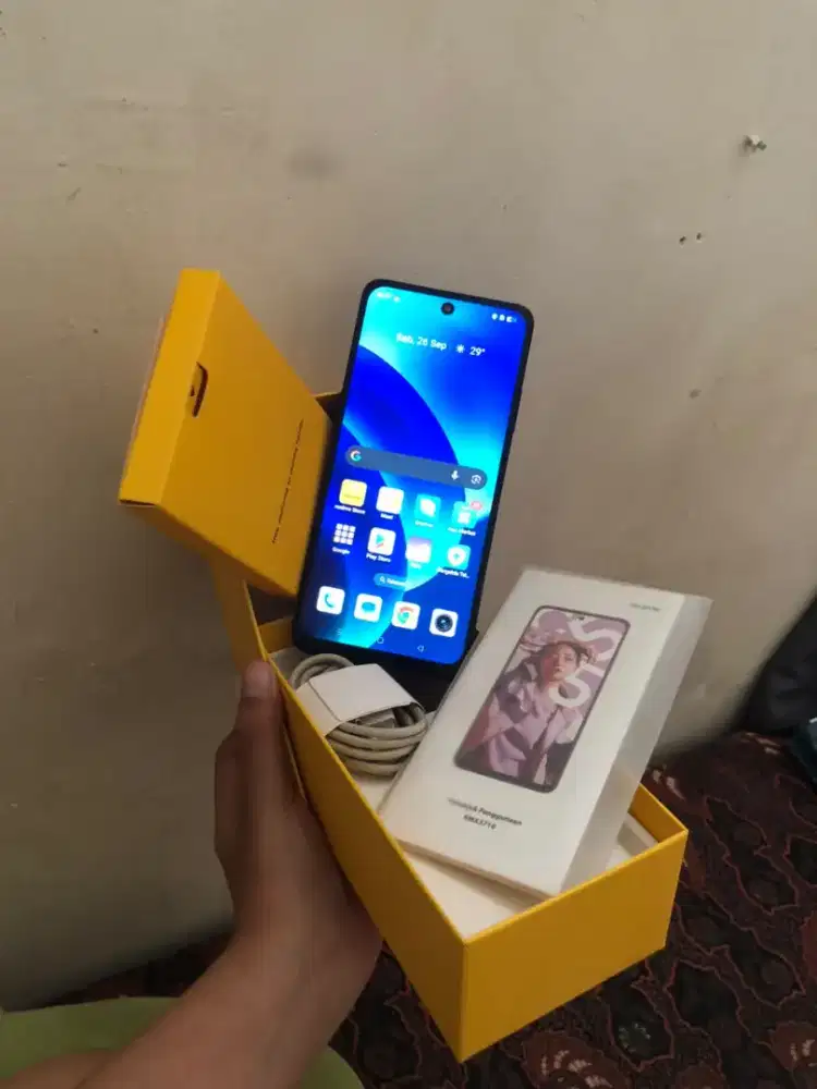 Realme C55 256gb spek gahar, ram 8+16gb fullset ORI