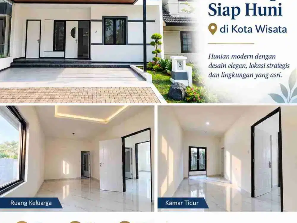 Rumah elegan di Kota Wisata, Cibubur