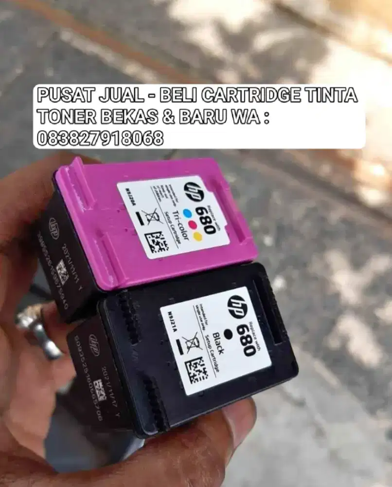 Terima cartridge tinta printer bekas atau baru