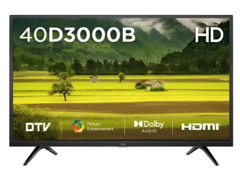 TCL L40D3000B LED TV Digital 40 Inch [40] Full-HD USB Movie