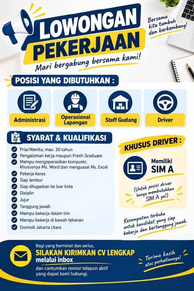 Lowongan Pekerjaan