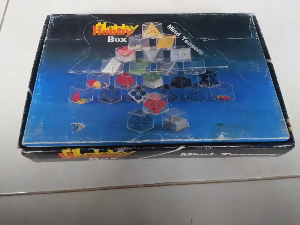 Hobby box mind teaser mainan anak edukasi motorik