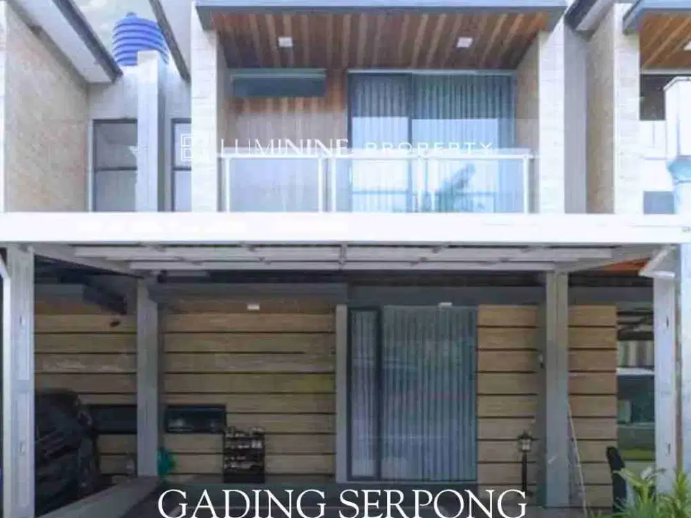 DIJUAL RUMAH DALAM CLUSTER DI GADING SERPONG, TANGERANG SELATAN