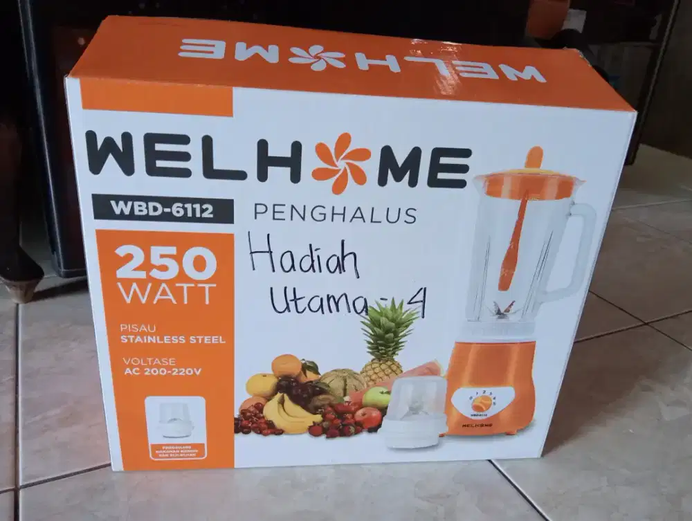 Blender welhome