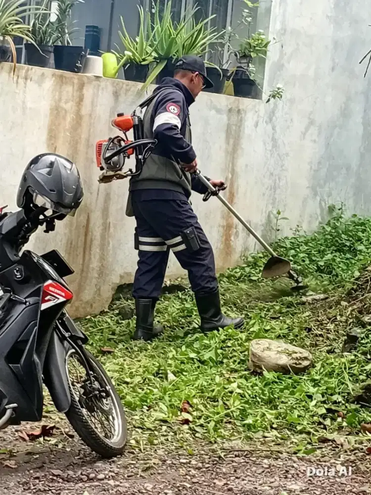 Jasa potong rumput ,bersih bersih kebun,rumah,halaman,dll