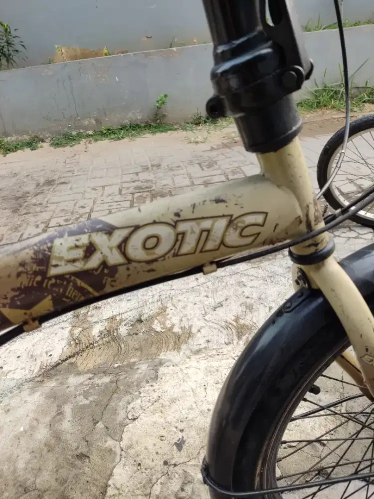 Sepeda lipat exotic bisa nego
