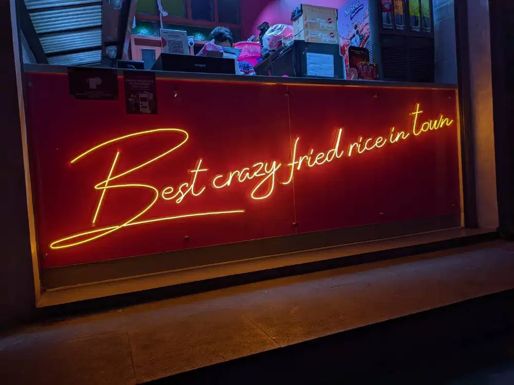 NEON FLEX, NEON BOX, HURUF TIMBUL, PAPAN NAMA, FRAME AKRILIK
