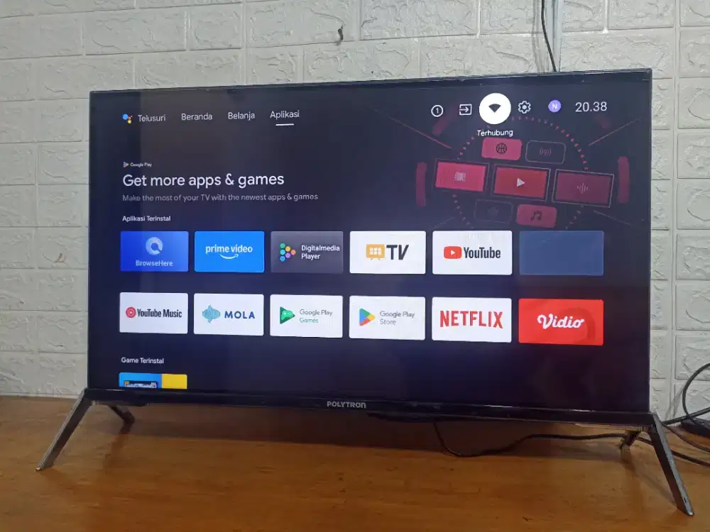 Android tv Polytron 32 inch
