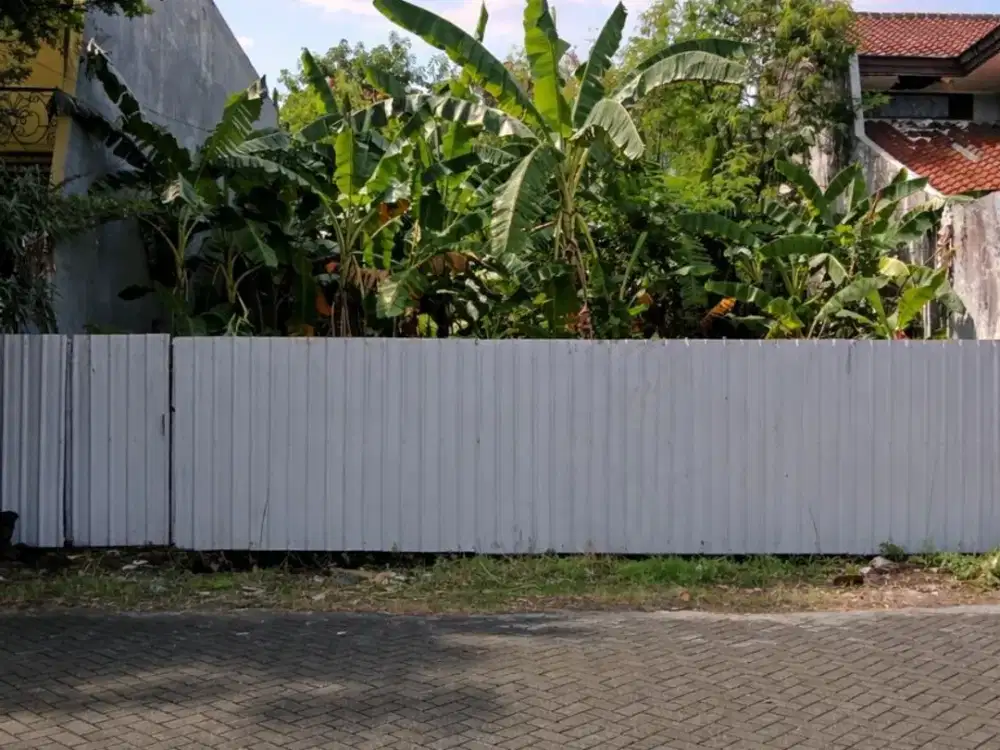 Kavling Gayungsari Timur Strategis  Row Jalan 3 Mobil One Gate System Hadap Utara