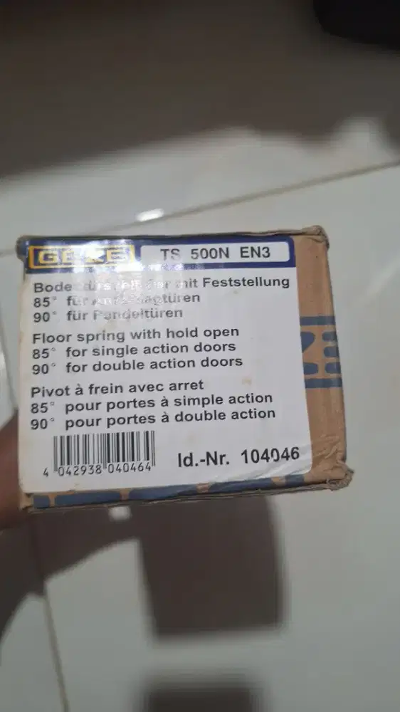engsel tanam geze floor hinge set