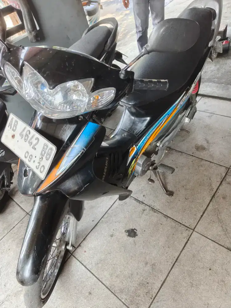 Shogun 125 THN 2004 plat AB sleman