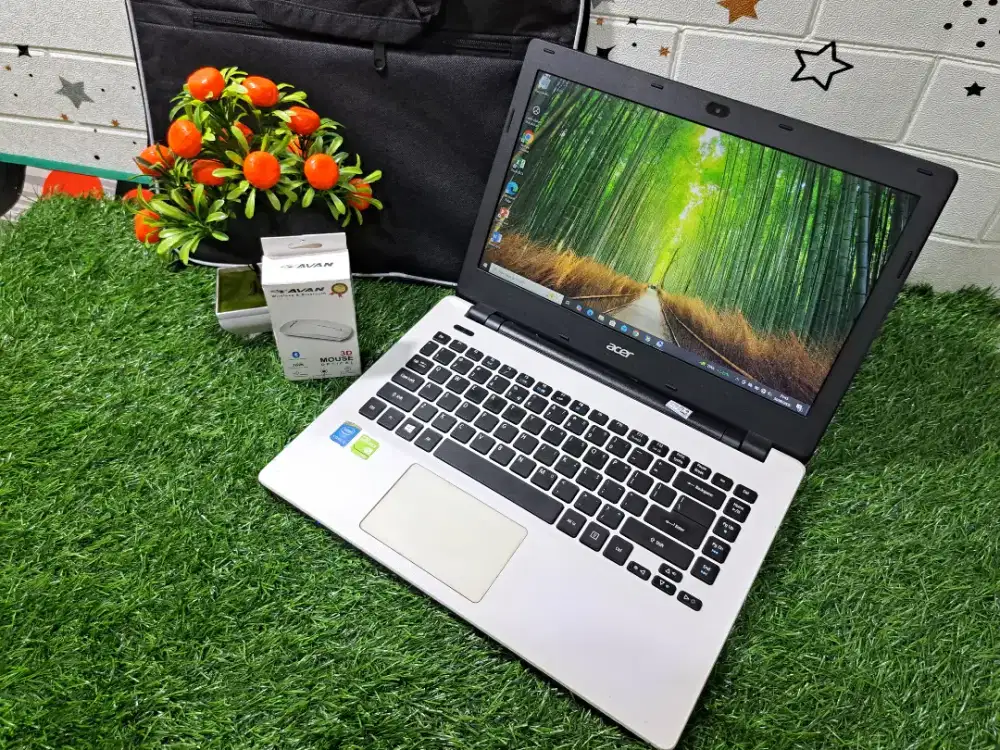 Jual BU acerr core i3 nvidia geforce Ram 8 ssd 128 gb ngebutt normal
