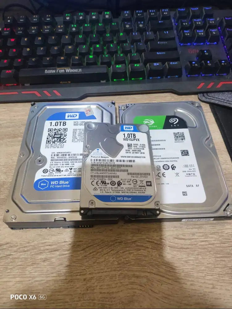 HDD 1TB 500GB Hardisk