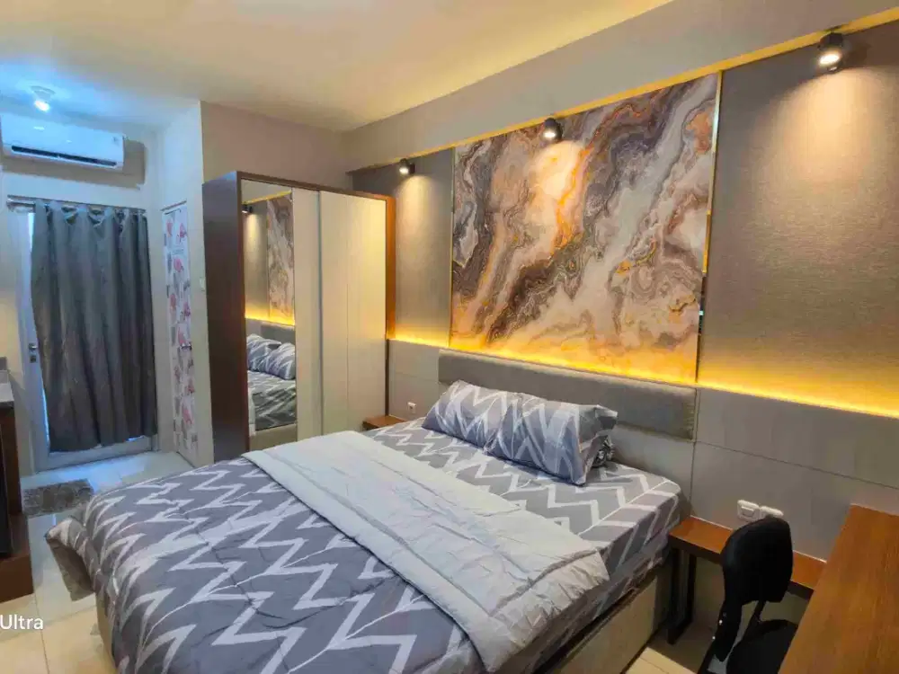 disewakan apartemen gunawangsa tidar Luas 24m2 all new full furnish