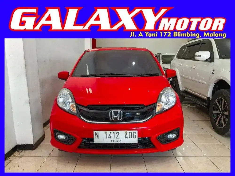 Honda Brio E AT 2017 pajak baru km 50rban