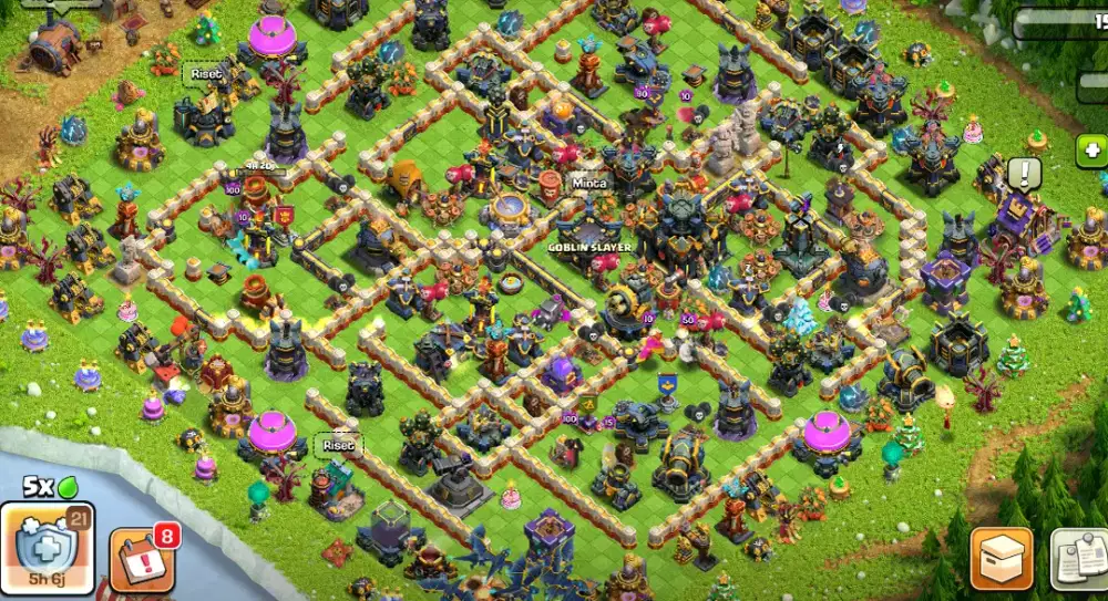 AKUN COC TH 17 GG