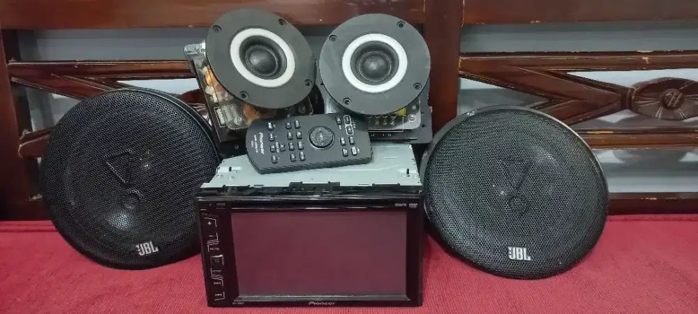 HEADUNIT PIONEER AVH175DVD Bonus Speaker JBL