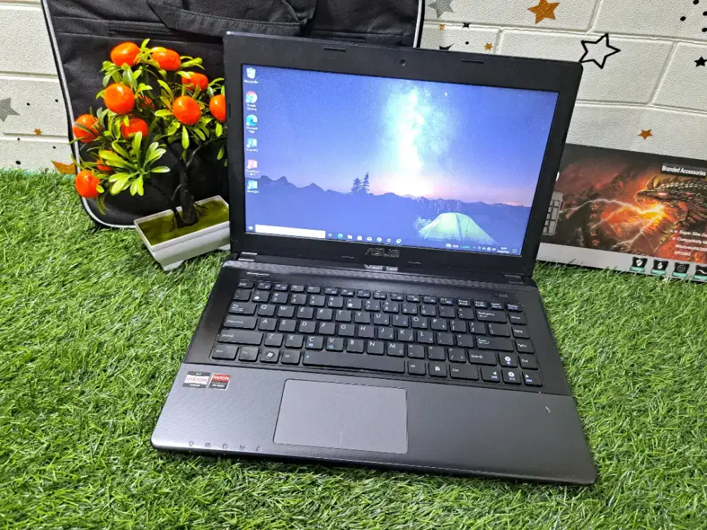1jt aja laptop asus X45 ram 4 gb hdd 500 gb
