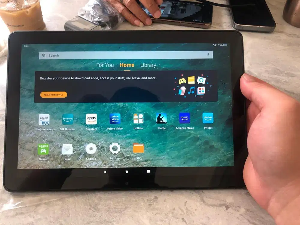 ANDROID TAP AMAZON HD FIRE  10 GEN 11 2021