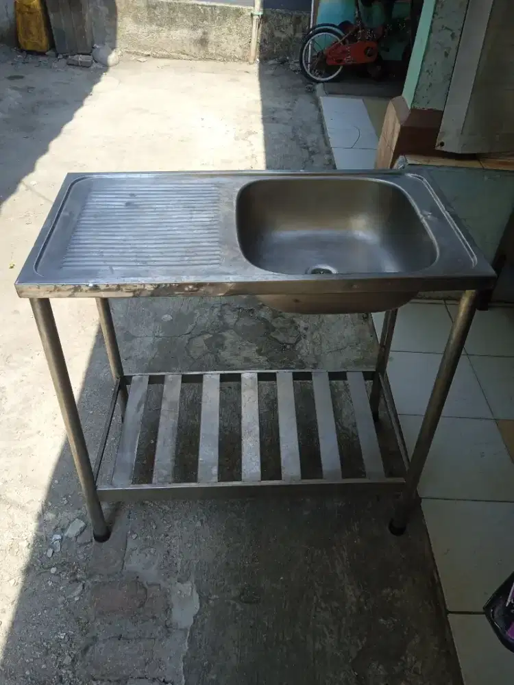 Wastafel stainless
