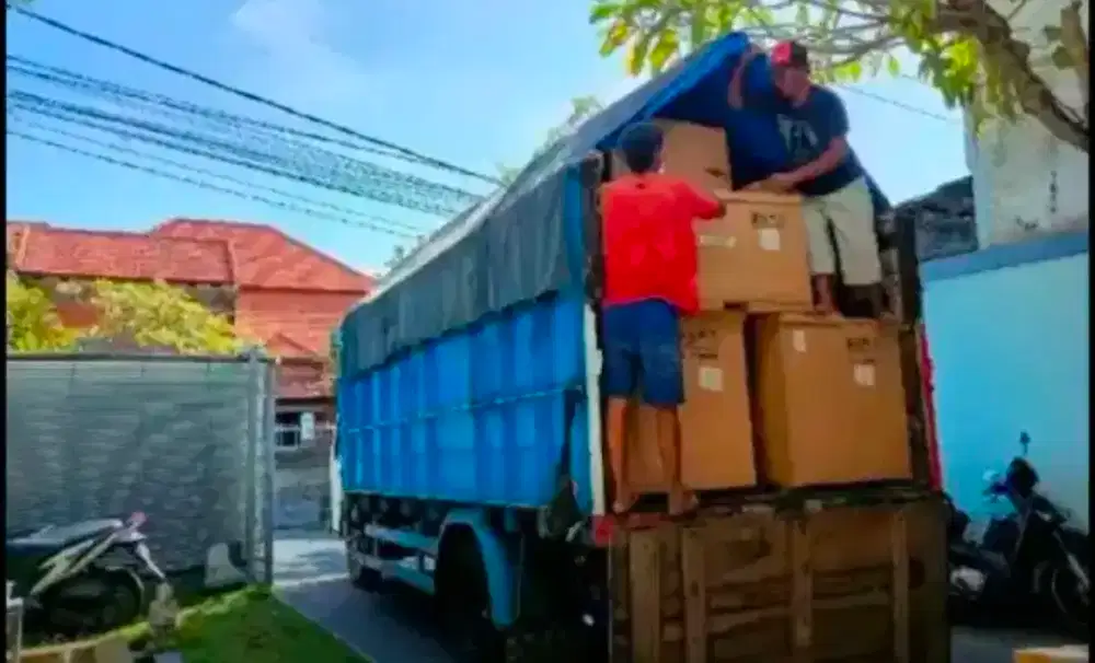 Jasa pindahan angkutan barang rumah kos dll