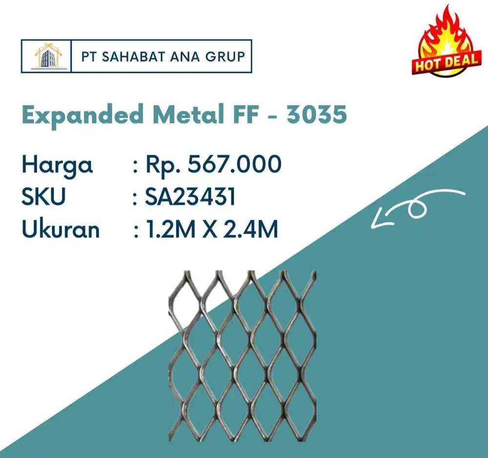 Expanded Metal FF - 3035