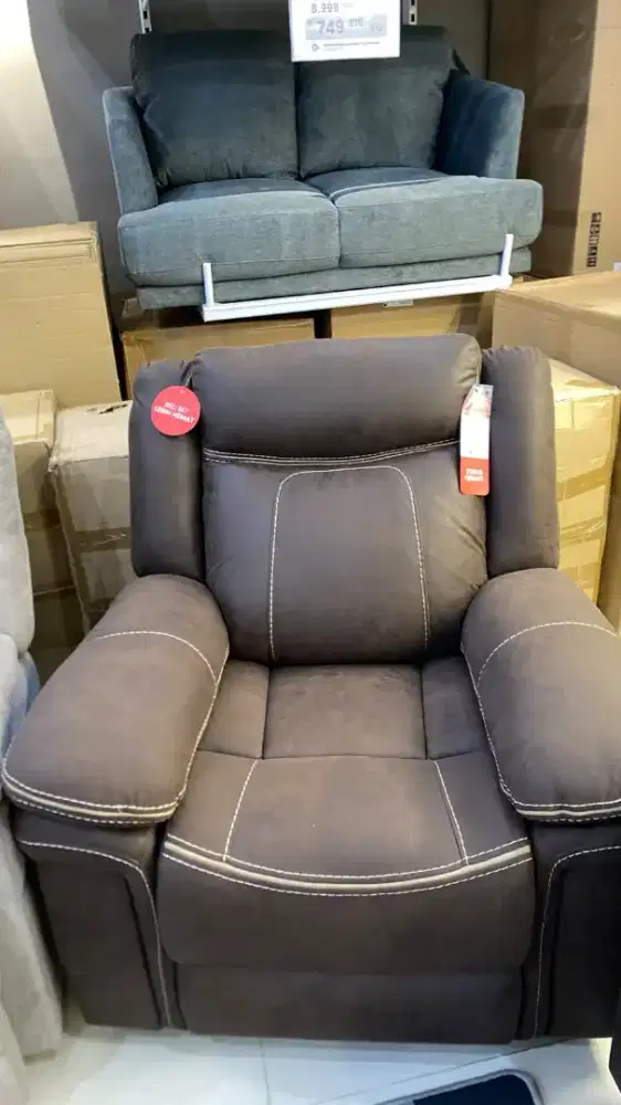 OBRAL MURAH SET SOFA RECLINER